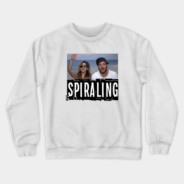 Spiraling Crewneck Sweatshirt by vhsisntdead